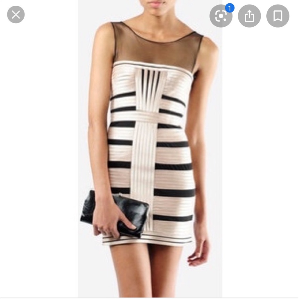 Bcbg cocktail dress/ sexy bandage mini dress